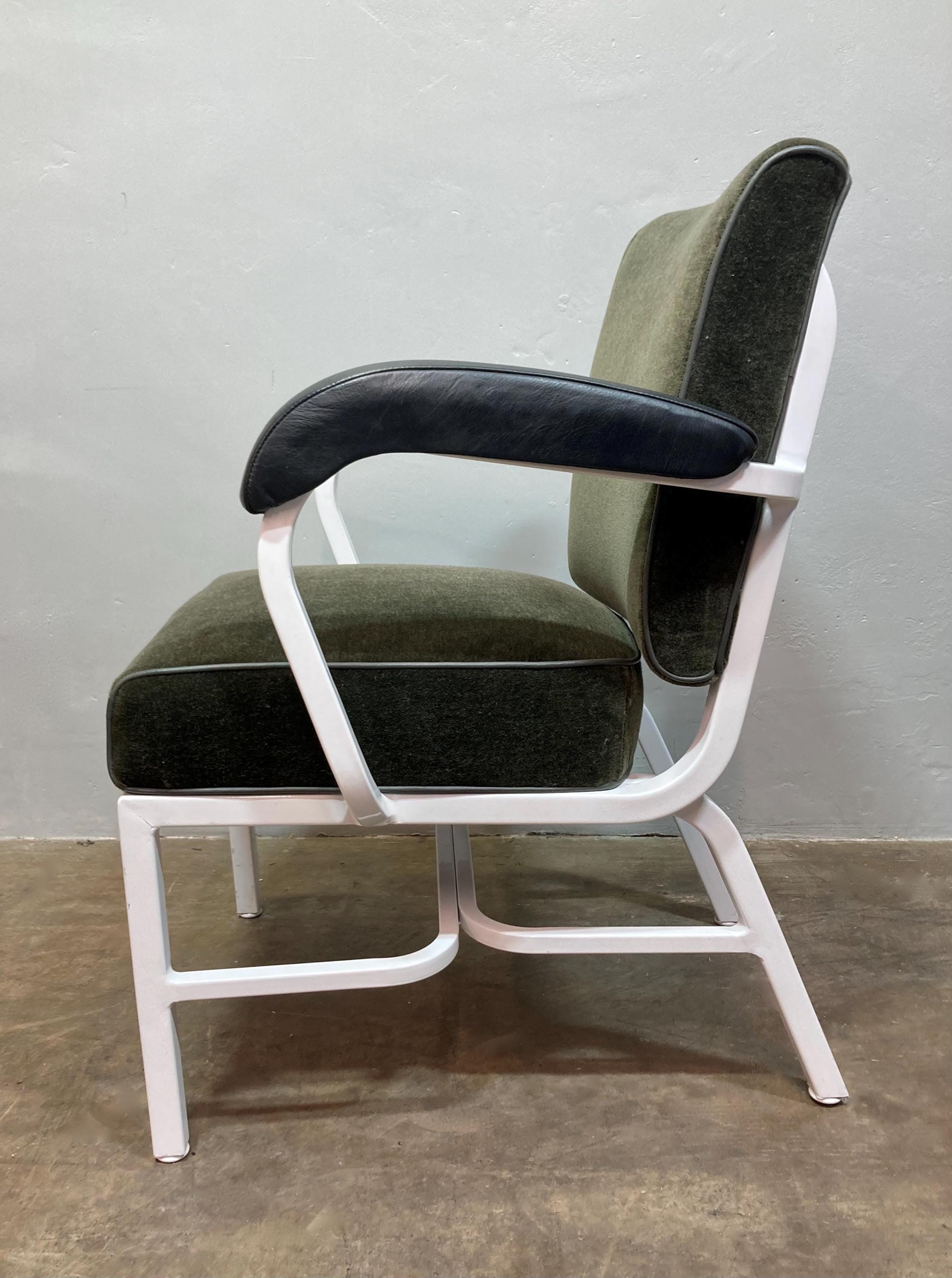 Newly Refurbished 1950's General Fireproofing Tanker Chair - FREE