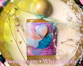 Estratto di latte opale / Profumo cremoso al gelsomino / Fragranza artigianale indie