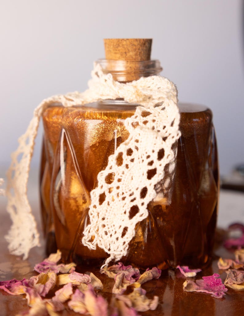 Olio rituale dopodoccia Moonlit Crème / Vaniglia e Lavanda / Olio per l'auto-cura / Luminosità nutriente immagine 5