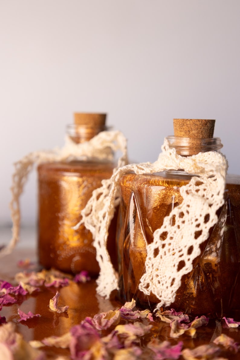Olio rituale dopodoccia Moonlit Crème / Vaniglia e Lavanda / Olio per l'auto-cura / Luminosità nutriente immagine 2