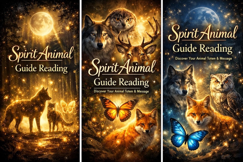 Spirit Animal Message • Animal Totem Meaning • Personal Guidance - Etsy