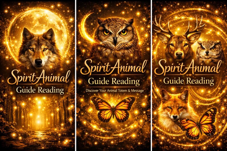 Spirit Animal Message • Animal Totem Meaning • Personal Guidance - Etsy