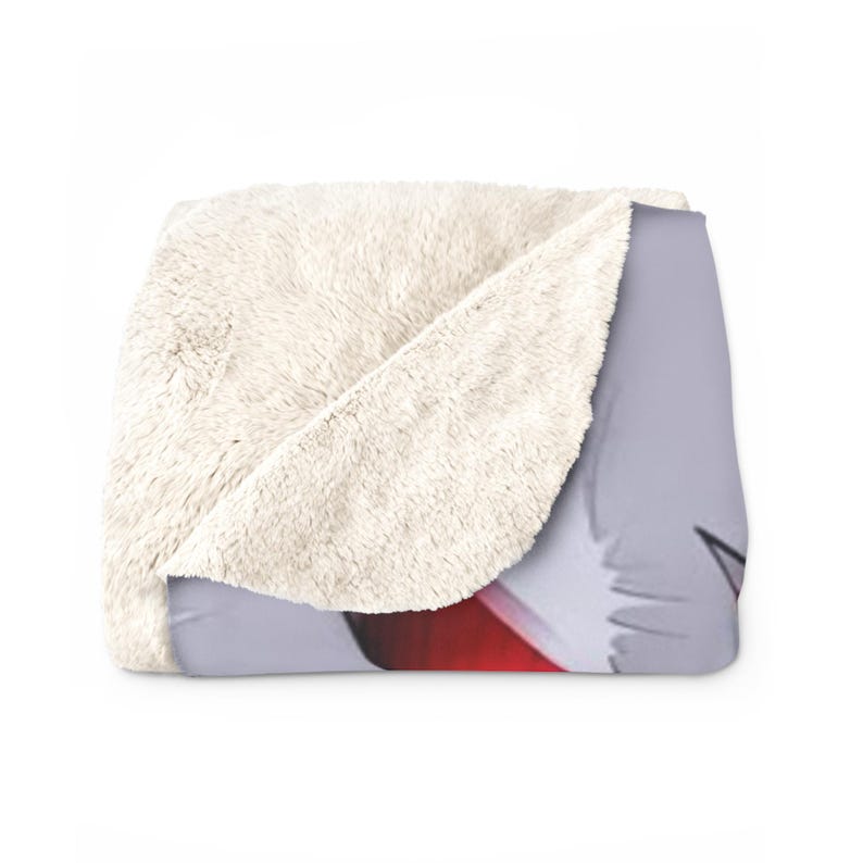Wolverine & Deadpool Sherpa Fleece Blanket, Marvel Antihero Plush Throw, Cozy Comic Blanket, Soft Gift image 5