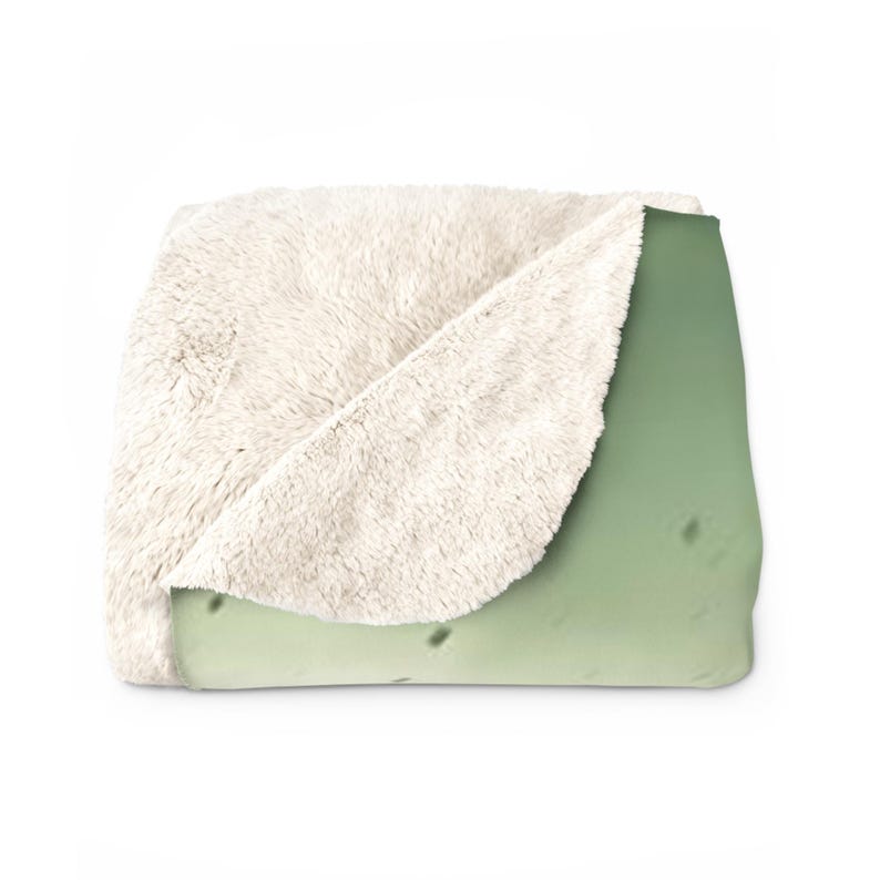Manta de forro polar Sherpa de Mandalorian y Grogu, manta de peluche de aventura espacial, regalo acogedor de ciencia ficción para él. imagen 6