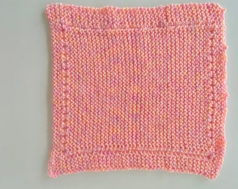 Doll Blanket - Hand Knit