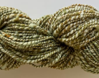 Handspun Yarn - Babydoll Southdown Wool 81 yds - 4oz