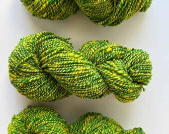 Handspun Yarn - Babydoll Southdown Wool - 156yd/179grams/6.0oz 145yd/162grams/5.5oz 144yd/164grams/5.6oz