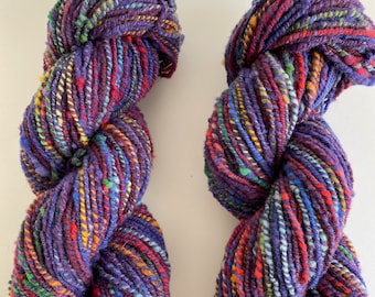 Handspun Yarn - Babydoll Southdown Wool 83yd - 2.8 oz