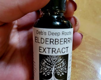 Elderberry exstract 1 fluid oz (30ml)