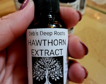 Hawthorn Extract Tincture – Herbal Supplement (1 fl oz)