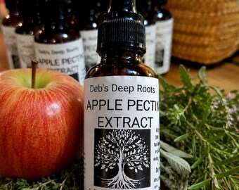 Tincture -Apple- Pectin herbal supplement 1 fluid oz