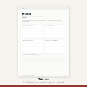 Emergency Binder Printable | Important Documents Organizer | In Case of Emergency Planner 17 Pages | A4 US Letter Instant Download image 18