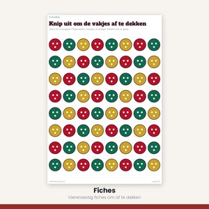 Sinterklaas Bingo 50 Cards | Children's Party Printable | Gift-Giving Evening Game Dutch | PDF Download image 13