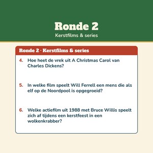 Julquiz 60 frågor med svar | Holländskt julpubquiz | Utskrivbart quiz för julmiddag, juldrinkar och nyårsafton bild 8