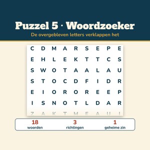 Sinterklaas Escape Room Kinderen 8-12 | Pakjesavond Spel Printable | 6 Puzzels, Hints & Antwoorden | PDF Nederlands image 7