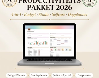 Productivity Package 2026 — 8-in-1 Complete Bundle of Excel Templates