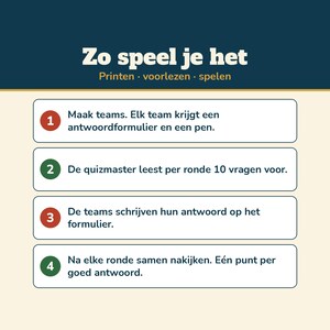 Julquiz 60 frågor med svar | Holländskt julpubquiz | Utskrivbart quiz för julmiddag, juldrinkar och nyårsafton bild 2