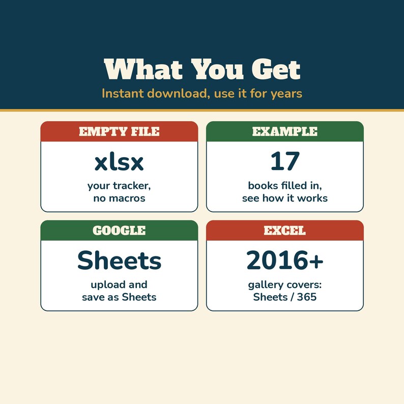 Reading Log Spreadsheet, Book Tracker Excel, Reading Tracker, Reading Journal, TBR List, Series Tracker, Reading Challenge, Book Lover image 7