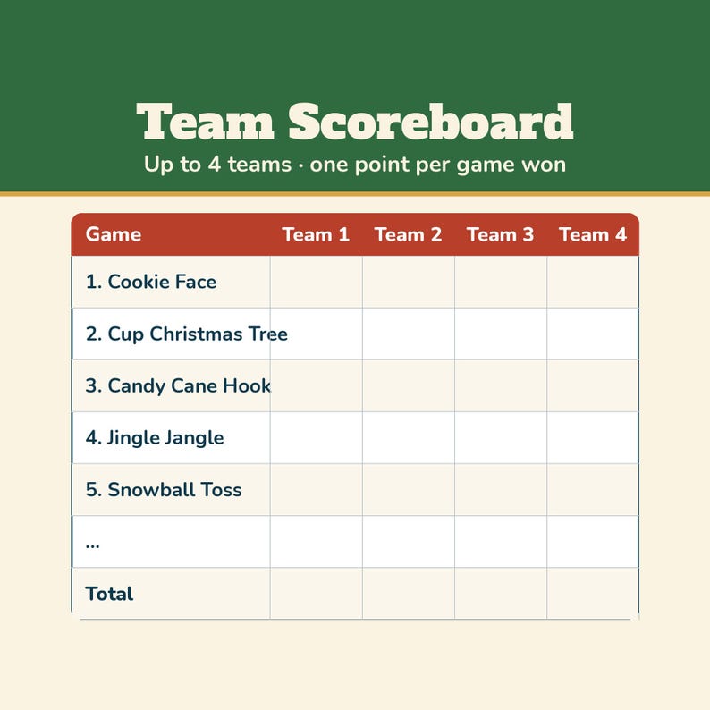 Christmas Minute Games, 24 One Minute Party Games Printable, Christmas Party Games for Kids and Adults, Family, Classroom, Office Party image 7