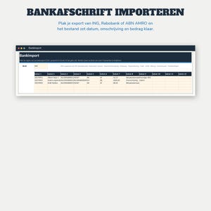 Haushaltsbuch 2027 (Excel) | Budgetplaner (Google Sheets, Niederländisch) | Fixe Ausgaben, Sparschweine, Schulden, Jahreskalender | Budgetplaner 2027 Bild 17