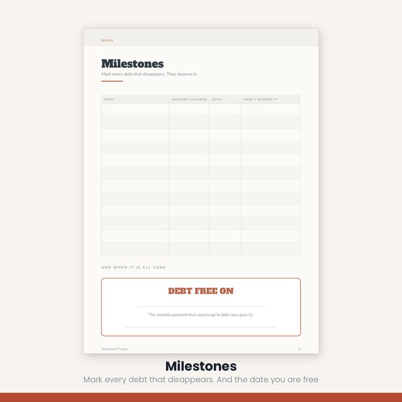 Debt Payoff Tracker Spreadsheet | Debt Snowball Avalanche Calculator Excel Google Sheets | Debt Free Planner Printable | Instant Download image 15