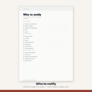 Emergency Binder Printable | Important Documents Organizer | In Case of Emergency Planner 17 Pages | A4 US Letter Instant Download image 19