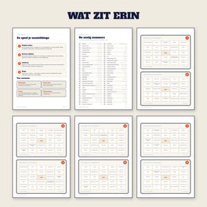 Hitster Cards Dutch | Music Bingo 30 Cards | 60 Dutch Hits | Printable Party Game PDF image 2