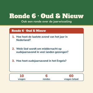 Julquiz 60 frågor med svar | Holländskt julpubquiz | Utskrivbart quiz för julmiddag, juldrinkar och nyårsafton bild 7