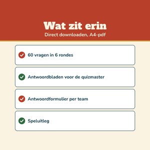 Julquiz 60 frågor med svar | Holländskt julpubquiz | Utskrivbart quiz för julmiddag, juldrinkar och nyårsafton bild 16
