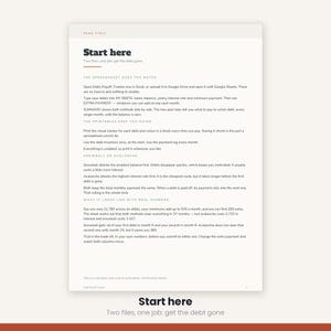 Debt Payoff Tracker Spreadsheet | Debt Snowball Avalanche Calculator Excel Google Sheets | Debt Free Planner Printable | Instant Download image 9