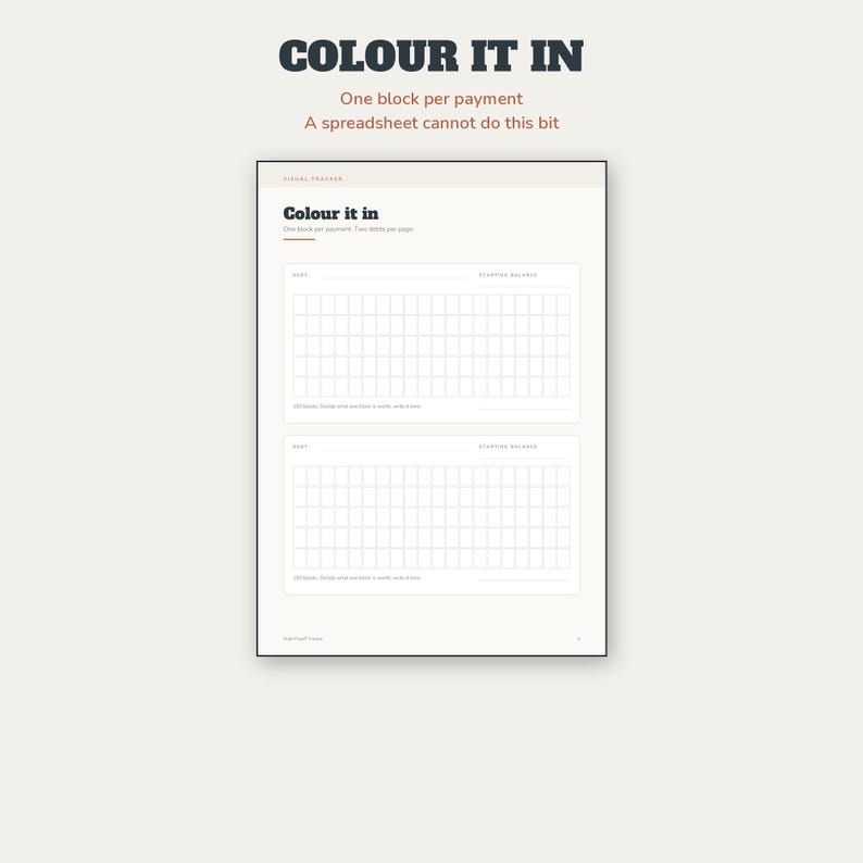 Debt Payoff Tracker Spreadsheet | Debt Snowball Avalanche Calculator Excel Google Sheets | Debt Free Planner Printable | Instant Download image 4
