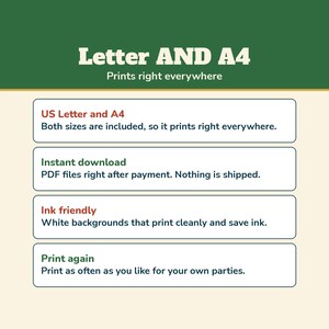 Christmas Minute Games, 24 One Minute Party Games Printable, Christmas Party Games for Kids and Adults, Family, Classroom, Office Party image 11