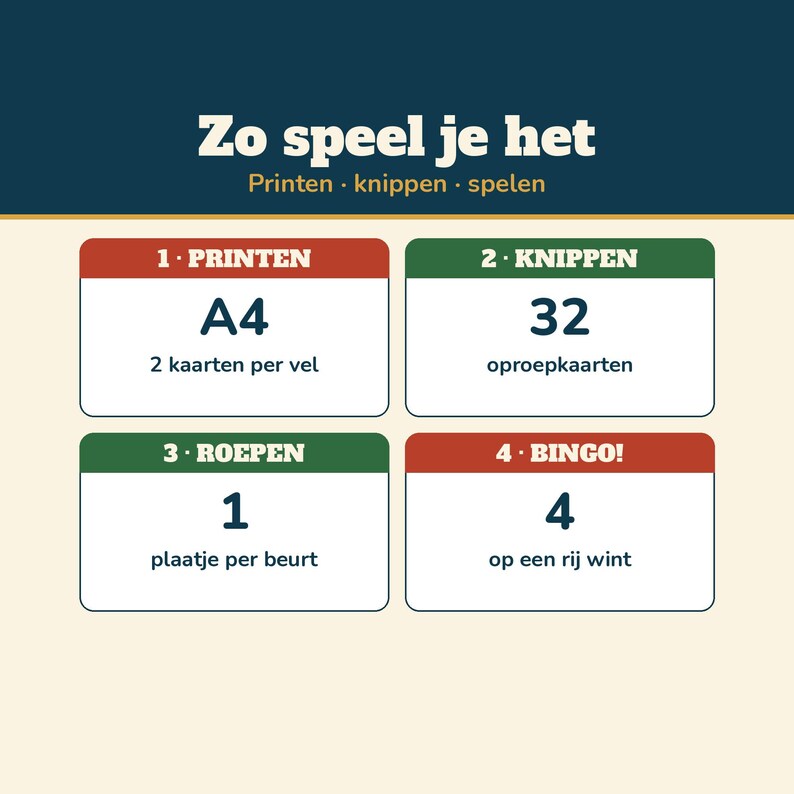 Christmas Bingo 50 Cards with Pictures | Christmas Bingo for Children and Family | Printable Christmas Game in Dutch | Christmas Dinner, Class, Christmas Drinks image 4