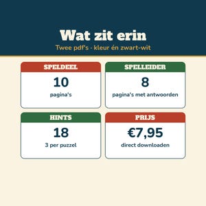 Sinterklaas Escape Room Kinderen 8-12 | Pakjesavond Spel Printable | 6 Puzzels, Hints & Antwoorden | PDF Nederlands image 10