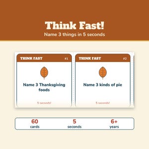 Thanksgiving Games Bundle, 5 Printable Games, Thanksgiving Feud, Trivia, Most Likely To, Friendsgiving Party Games for Family and Adults image 6