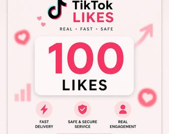 Paquete de interacción de publicaciones de TikTok – 100