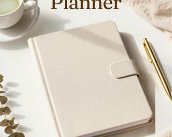Agenda para la vida de la chica (PDF imprimible), planificador de desarrollo personal, planificador de bienestar y productividad, descarga digital.