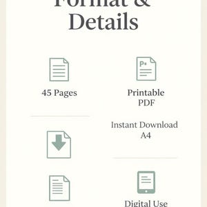 Återställning av exekutiv dysfunktion Utskrivbar PDF, ADHD-produktivitetsarbetsbok, uppgiftsförlamning och mental klarhetsplanerare bild 3