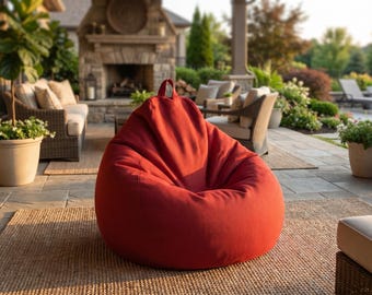 Fodera per poltrona a sacco per adulti, comodo divano da pavimento, copri pouf, decorazione per soggiorno.