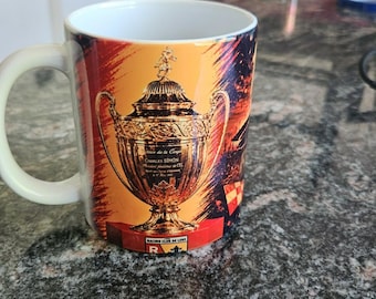 Mug RC LENS Champion de France - 120 ans de Lens - 100 % personnalisable
