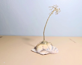 Solitary Palm #1 Wire Tree Sculpture