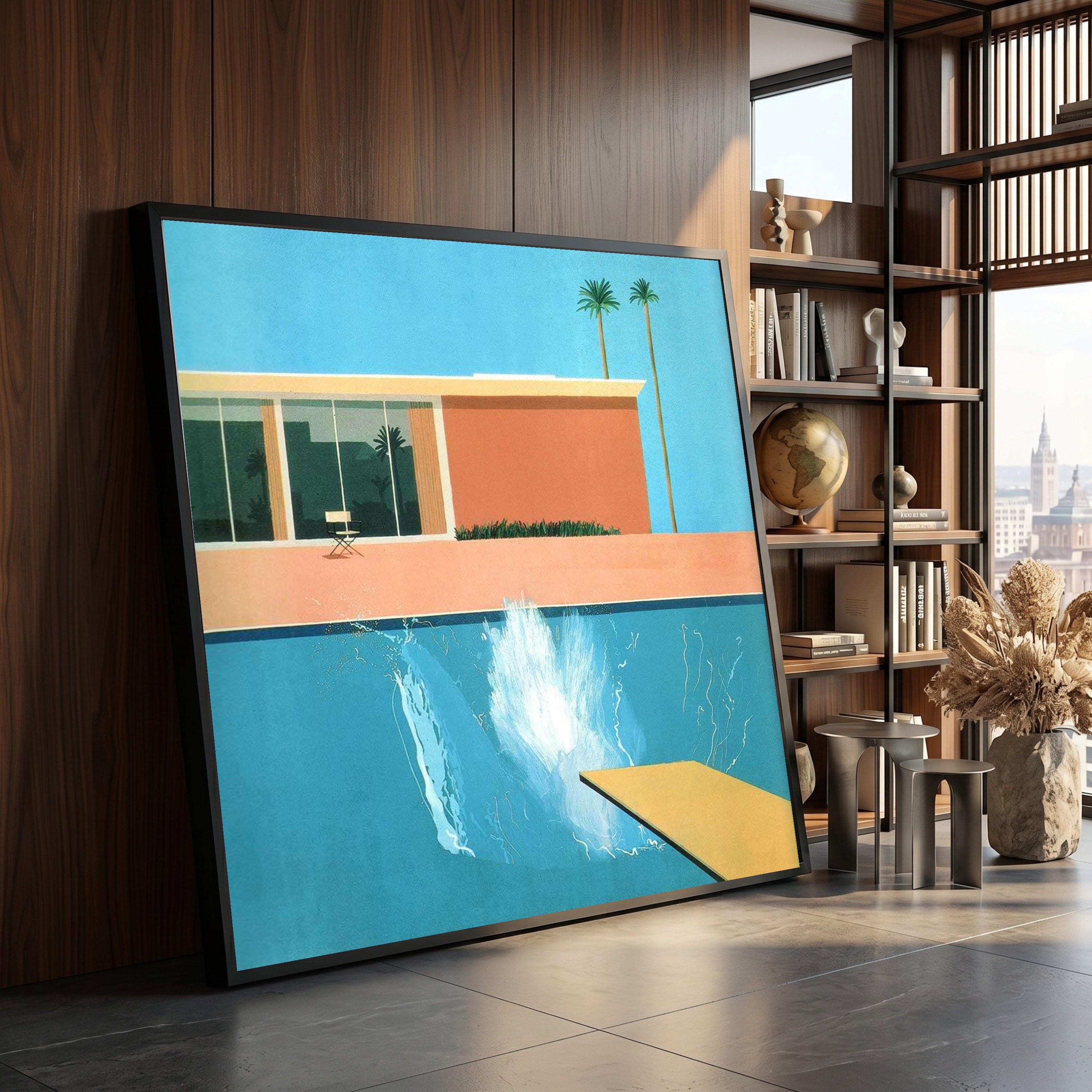 David hockney a bigger splash - Etsy 日本