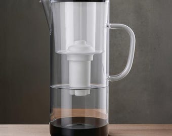 Jarra de filtro de agua de vidrio Freco de 14 tazas/3,5 L