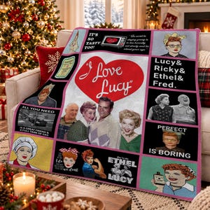 I Love Lucy Bedding - Etsy
