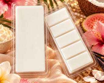 Tropic and Toxic Wax Melts, Room Spray or Shea Butter Soap | Guava, Coconut Water and Vanilla | Gift for Her