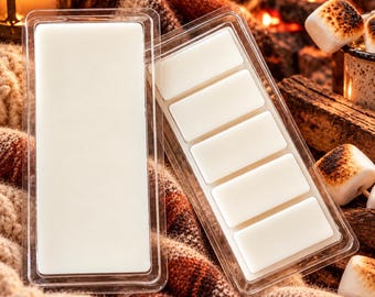 Marshmallow Fireside Wax Melts, Room Spray or Shea Butter Soap | Toasted Marshmallow and Smoky Woods | Cozy Winter Gift