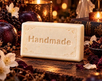 Cosmic Kink Shea Butter Soap | Apple, Frozen Pear and White Caramel | 4 oz Handmade Bar | Funny Gift