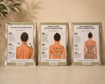 Recovery Patches | Botanical Body Patches | Muscle Comfort & Tension Support | 3 Patch Set | Body Harmony