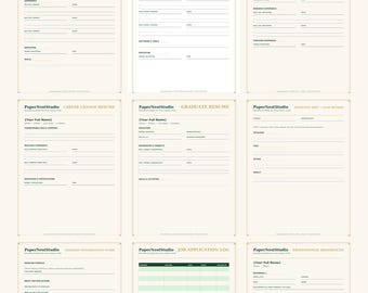 Complete Career Bundle | All 9 Resume, LinkedIn & Interview Templates | Save 40%