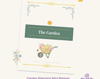 Garden Planning Mini Planner: Seed Inventory, Harvest, Garden Journal PDF Download